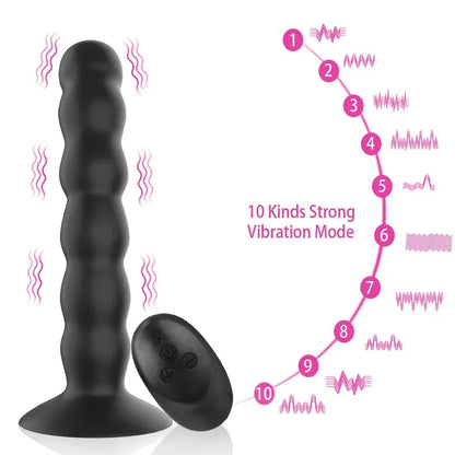 GtoozaS/M Anal Plug Vibrators  Women Vaginal Ball Butt Dilator Men Prostate Massager Slim Dildos Female Masturbator Sex Toys Erotic gtooza.com