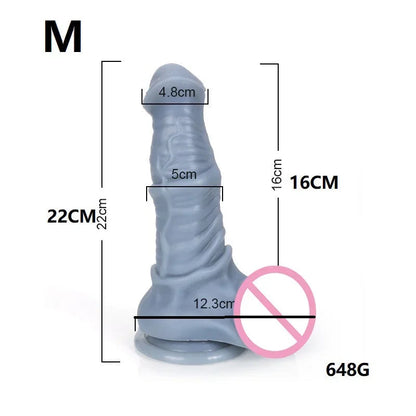 Gtooza_S-XXXL Huge Horse  Vaginal Anal Buttplug Fake Penis Sex Toys  Women /Men Big s Deep Prostate Massage Stimulator gtooza.com