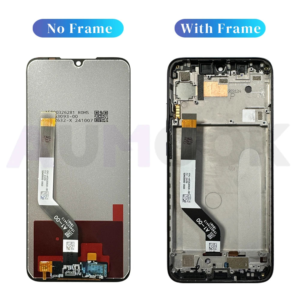 Gtooza_7Pro IPS LCD  Redmi Note7 LCD Display Touch Screen Digiziter Assembly  Xiaomi Redmi Note7s 7pro With Frame LCD Display gtooza.com