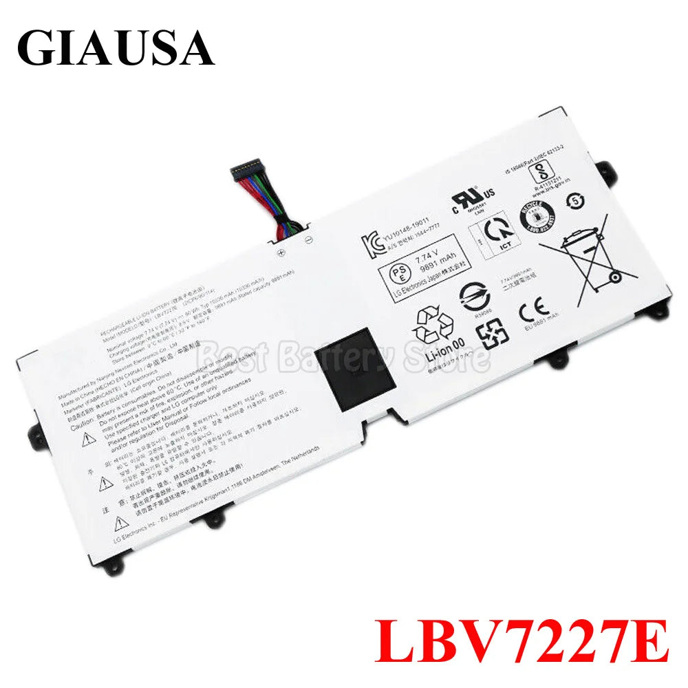 PC LBV7227E Laptop Battery For LG Gram 15Z90N 16Z90P 16Z90PC 16Z90PG 17Z90N 17Z90P