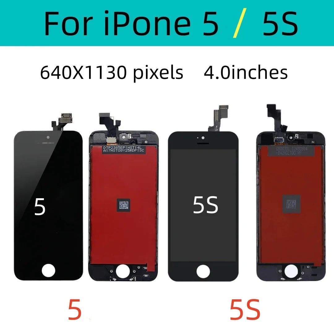 Gtooza_ iPone 5 5S screen LCD display replacement iPhone 5 5S Screen Digitizer  iPhone 5 5S LCD screen assembly Replacement gtooza.com