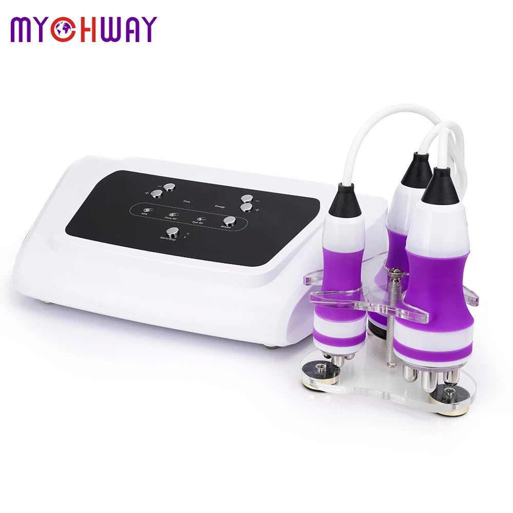 PC 3 In 1 Ultrasound 40K Cavitation Radio Frequency Machine 3D RF Facial Ca