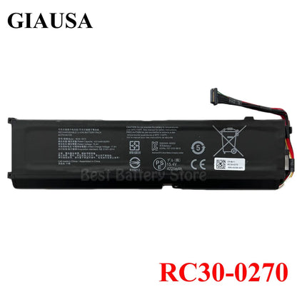 PC RC30-0270 Laptop Battery For Razer Blade 15 Base Stealth 2018 Series Notebook RZ09-03006 RZ09-0270 RZ09-02705E75-R3U1