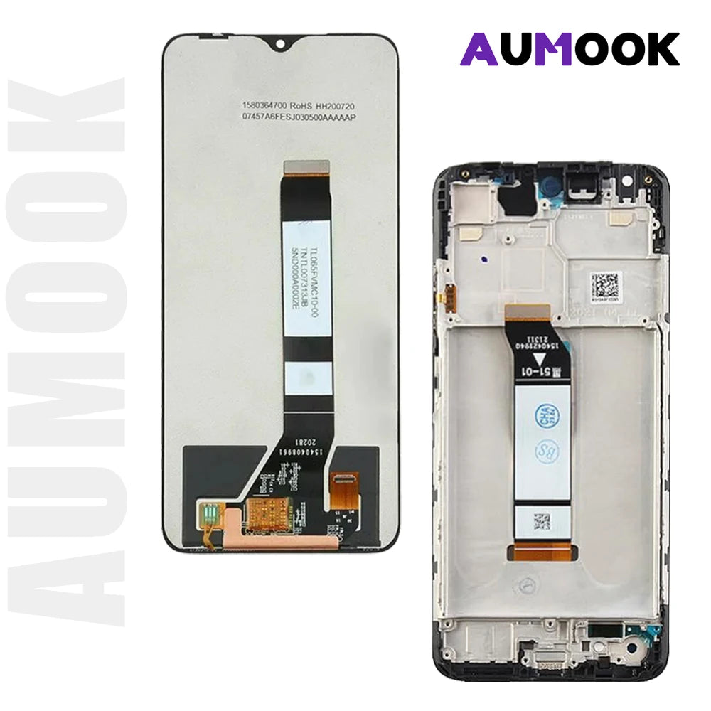 Gtooza_M3 IPS LCD Display  Xiaomi Poco M3 Redmi 9T LCD Touch Screen Digitizer Assembly With Frame Replacement Repair Parts gtooza.com