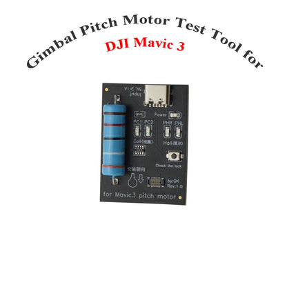 Gimbal Pitch Motor Test Tool  DJI Mavic 3 Gimbal Motors Test Board Pitch Motors Check Test Device Repair Tools