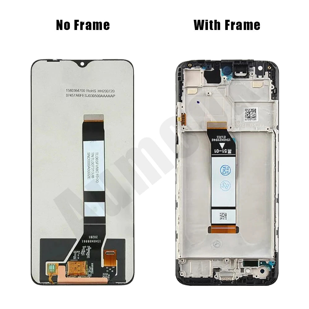 Gtooza_M3 IPS LCD Display  Xiaomi Poco M3 Redmi 9T LCD Touch Screen Digitizer Assembly With Frame Replacement Repair Parts gtooza.com