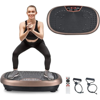 PC FitMax 3D XL Vibration Plate Exercise Machine - Whole Body Workout Vibra