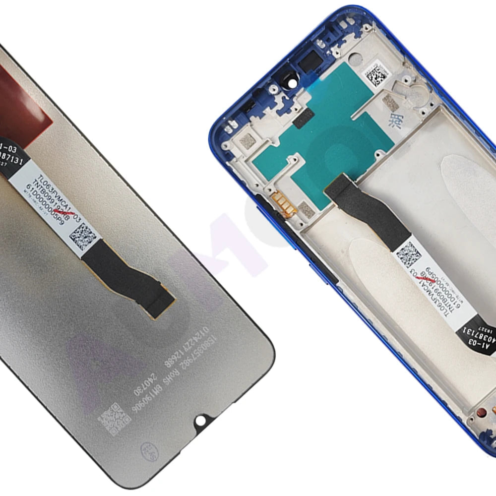 Gtooza_ Redmi Note8 LCD Display Touch Screen Digiziter Assembly pantalla  Xiaomi Redmi Note8 With Frame LCD Display gtooza.com