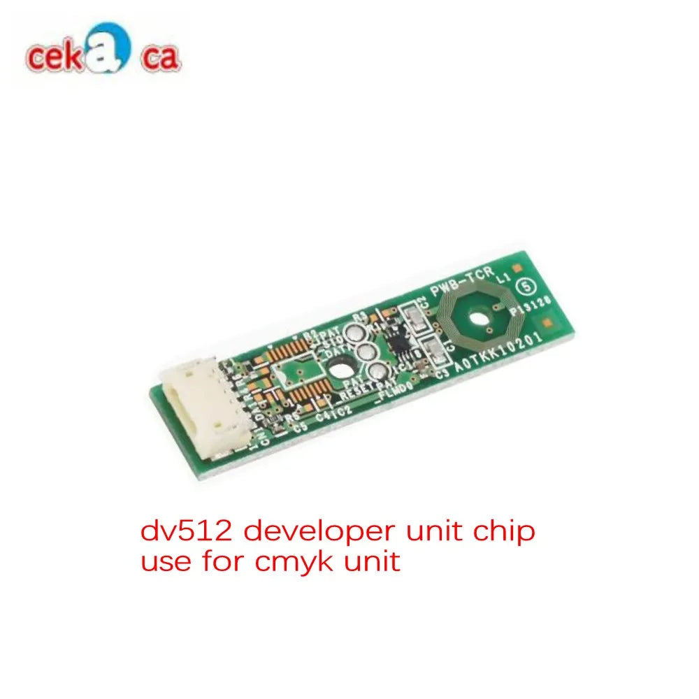 DV512 Developer Chip For Konica Minolta Bizhub C224 C364 C284 C454 C554 782