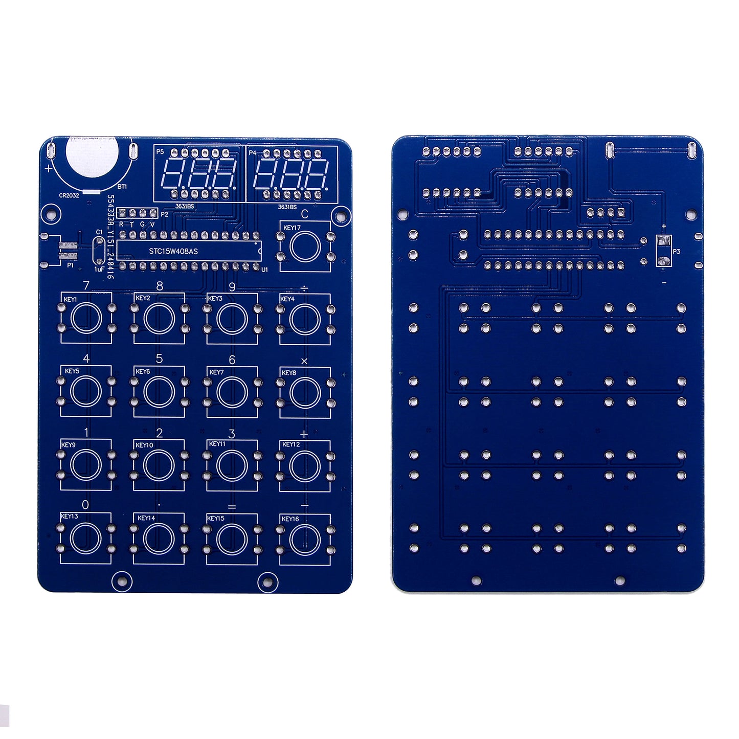 Self made calculator DIY welding kit 51 single-chip microcomputer computer teaching and training experiment electronic exercise