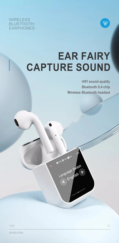 PCXiaomi ANC ENC Wireless Bluetooth5.4 Headphones A2Pro Touch Control Scree