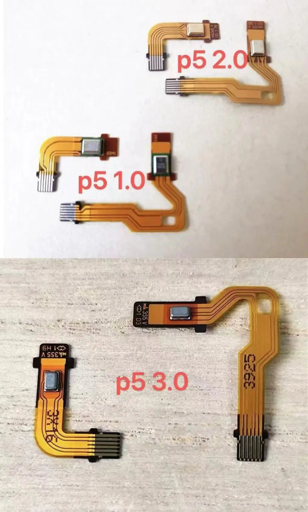 10PC For PS5 V1 V2 v3 Inner Mic Ribbon Cable For PS5 Controller Speaker Flex Cable For PS5 V1.0 V2.0 3.0 Microphone Flex Cable