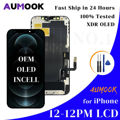 Gtooza_OLED  iPhone 12 Pro Max INCELL LCD  iPhone 12 Touch Screen Digitizer 12Pro Display 12ProMax Parts gtooza.com