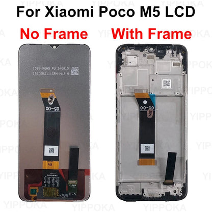 Gtooza_ Xiaomi Poco M5 LCD M4 5G Display Touch Screen  Xiaomi Poco M5S LCD 22041219PG Digitizer Assembly 22071219CG Replacement gtooza.com