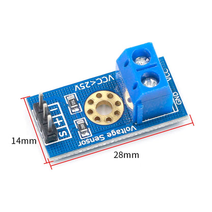 Smart Electronics DC 0-25V Standard Voltage Sensor Module Test Electronic Bricks Smart Robot for arduino Diy Kit