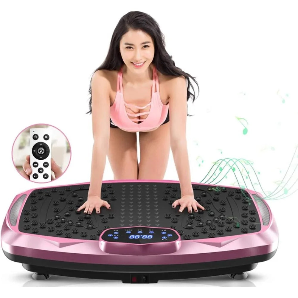 PC Vibration Plate Exercise Machine Whole Body Workout Vibration Fitness Pl