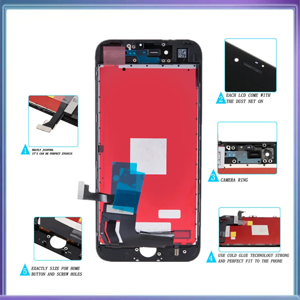 Gtooza_AAAA Grade  iPhone 6 6S 7 8Plus LCD Display 3D Touch Screen Digitizer Assembly  iPhone 6Plus 6sPlus 7Plus Display Pantalla gtooza.com