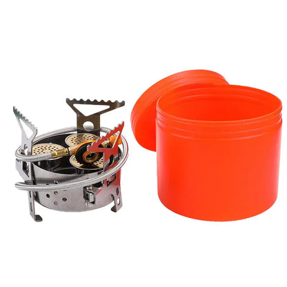 PC Foldable Camping Stove Heavy Duty Stove Burner Foldable Outdoor Camping