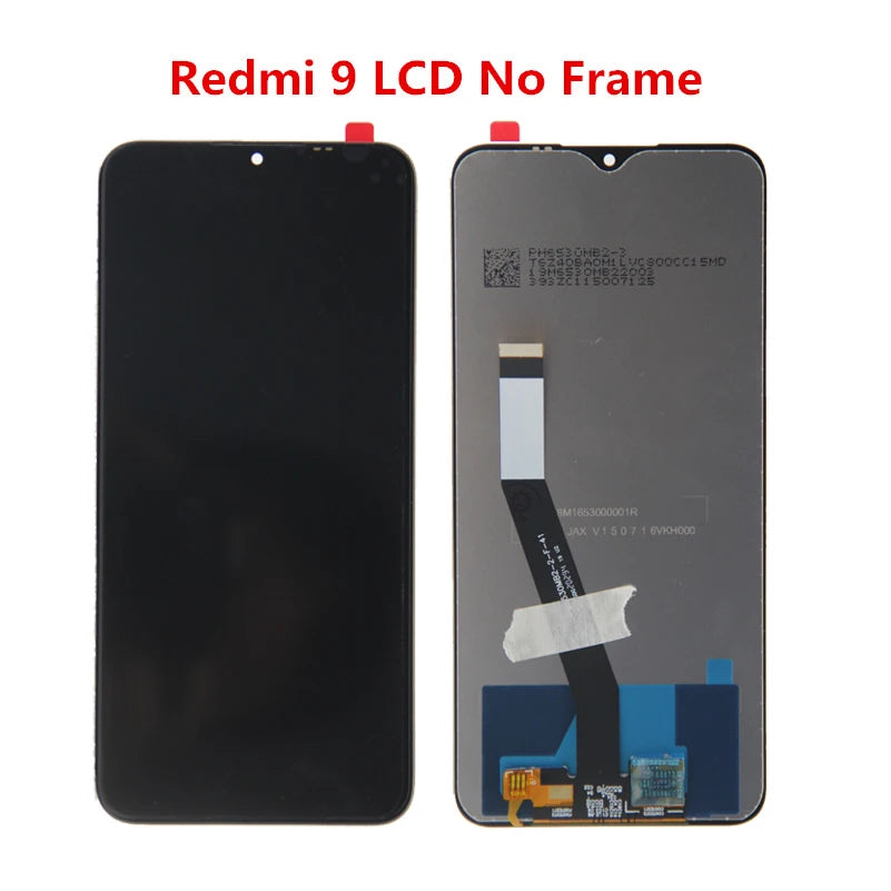 Gtooza_OEM  Xiaomi Redmi 9 LCD Display M2004J19C Touch Screen Digitizer  Redmi 9 M2004J19AG Assembly Replacement Part gtooza.com