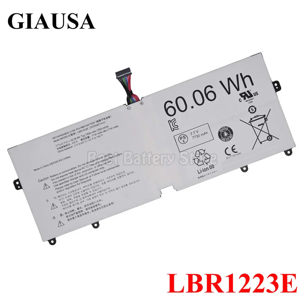 PC LBR1223E Battery For LG Gram 13Z970 14Z970 15Z970 15Z975 13Z970.G.AA53C 13Z975 14Z980 15Z98