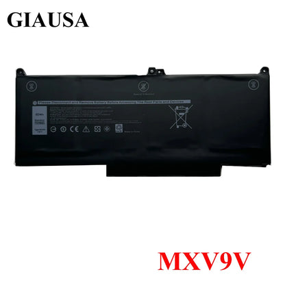 PC MXV9V Laptop Battery For Dell Latitude 7300 7400 5300 5310 5300 5310 2-in-1 Series 5VC2M 05VC2M 829MX 0829MX 7.6V 60WH