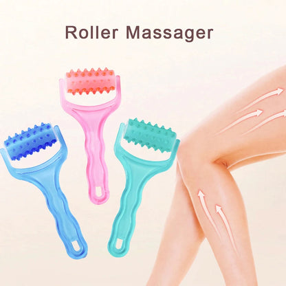 PC Roller Massager Anti Cellulite Fat Burner Muscle Back Relax  Tool Acupun