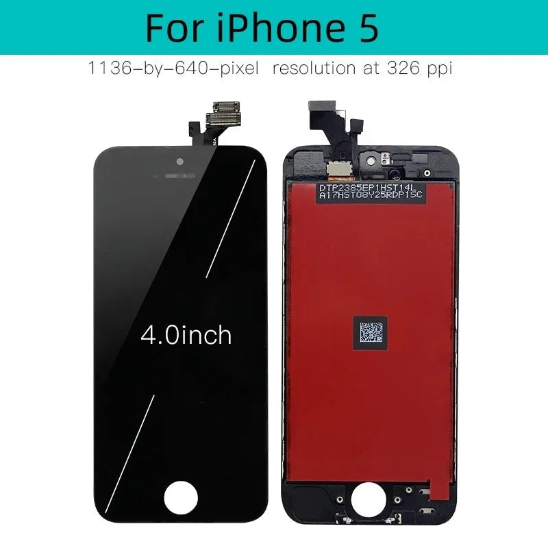 Gtooza_ iPone 5 5S screen LCD display replacement iPhone 5 5S Screen Digitizer  iPhone 5 5S LCD screen assembly Replacement gtooza.com