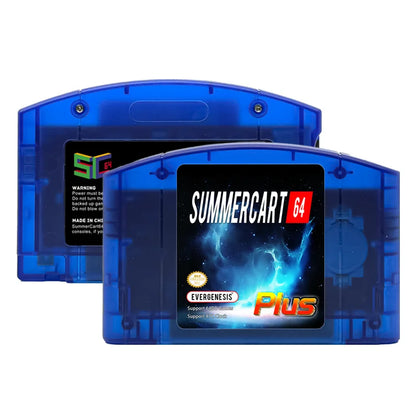 SC64 SummerCart 64 Open Source Game Cartridge For Nintendo 64 Video Game Console  32GB Card 5000+Games Support 64DD Games