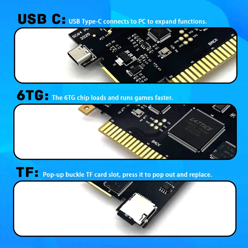 SC64SummerCart Cartridge 800 in 1 Retro Open Source Game Card For Nintendo 64 JP/EU/US Video Game Console  16GB Card