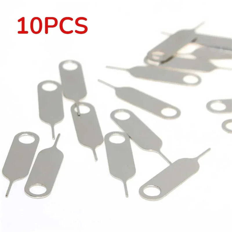 SIM Card Tray Ejector Eject Pins Key Removal Tool  iPhone Samsung Huawei Xiaomi Phones Tablet Universal Metal Removal Needle