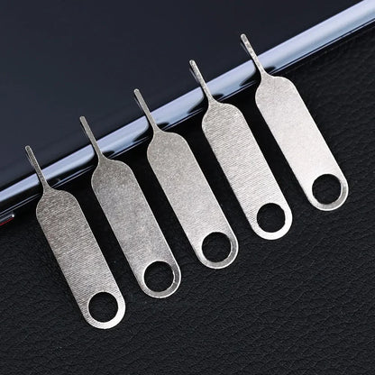 SIM Card Tray Ejector Eject Pins Key Removal Tool  iPhone Samsung Huawei Xiaomi Phones Tablet Universal Metal Removal Needle