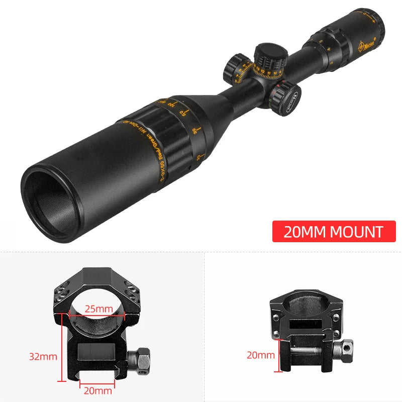 SIRIUS 3-9X50 AOE Hunting tactical Optical sight Airsoft accessories rifle scope With lock Spotting scope  rifle hunting