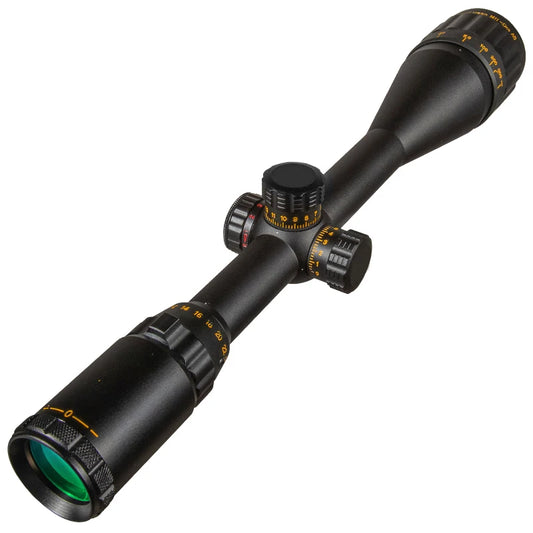 SIRIUS 6-24X50 AOE Gold Hunting Tactical Optical sight Riflescope Red Green illuminated Cross Spotting scope  rifle hunting