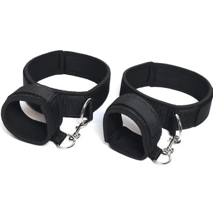 SM Hand and Leg Straps Adult Sex Toys Black Hand and Leg Cuffs Sm Handcuffs Ankle Cuffs Alternative Toys Sex Toy  Couples