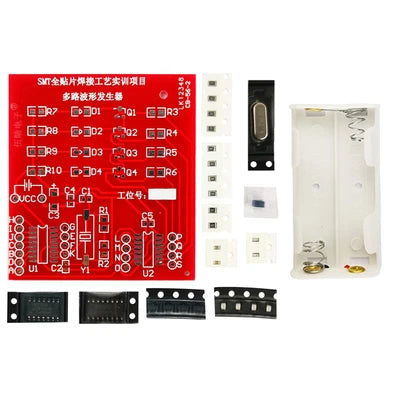 SMT Full Chip Multi-Waveform Generator Soldering Circuit Board Kit Electronic Components Sets for Practical Training