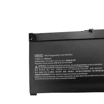 PC SR04XL SR03XL Battery  HP Omen 15-CE0XX 15-DC0XX Series 15-CE015DX 15-DC0003LA 15-DC0051NR Pavilion 15-CB0XX 15-CX0XX