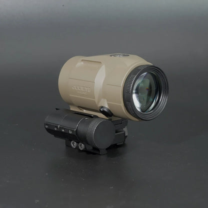 SS JULIET3 magnifier 3X Work With Reflex Optics Red Dot Sight For gatilho airsoft Push-Button Mount with Spacers