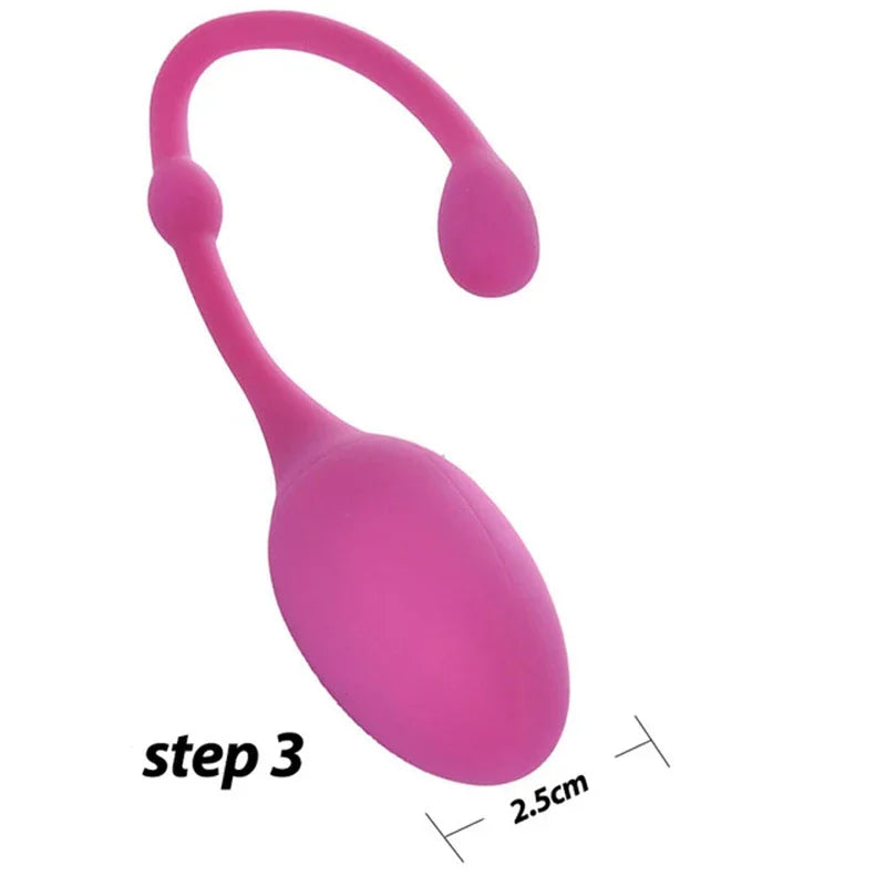 GtoozaSafe Silicone Ball Kegel Exerciser Pelvic Floor Muscle Trainer Venus Balls Perinee Tighten Sex Toys  Women Vaginal Geisha