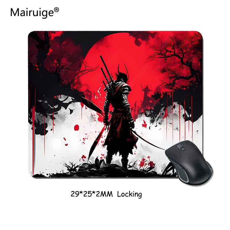 PCSamurai Warrior Mouse Pad Gamer Computer Accessories Keyboard Table Mat B