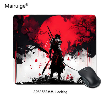 PCSamurai Warrior Mouse Pad Gamer Computer Accessories Keyboard Table Mat B