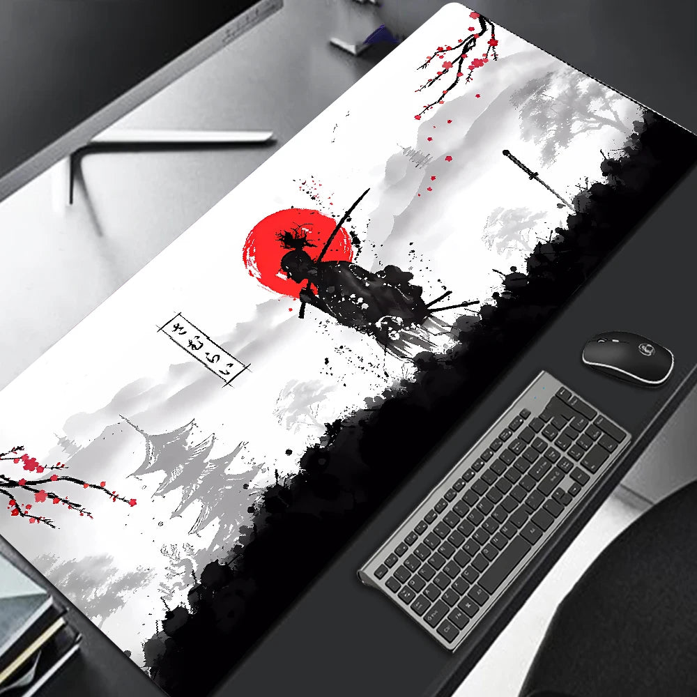 PCSamurai Warrior Mouse Pad Gamer Computer Accessories Keyboard Table Mat B