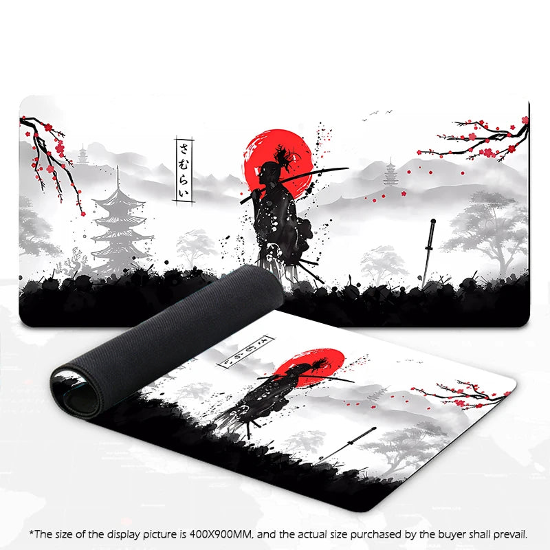 PCSamurai Warrior Mouse Pad Gamer Computer Accessories Keyboard Table Mat B