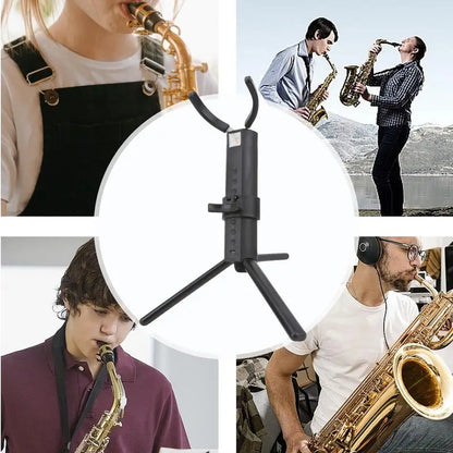 PC Saxophone Wall Mount Alto Saxophone Accessories Adjustable Saxophone Sta