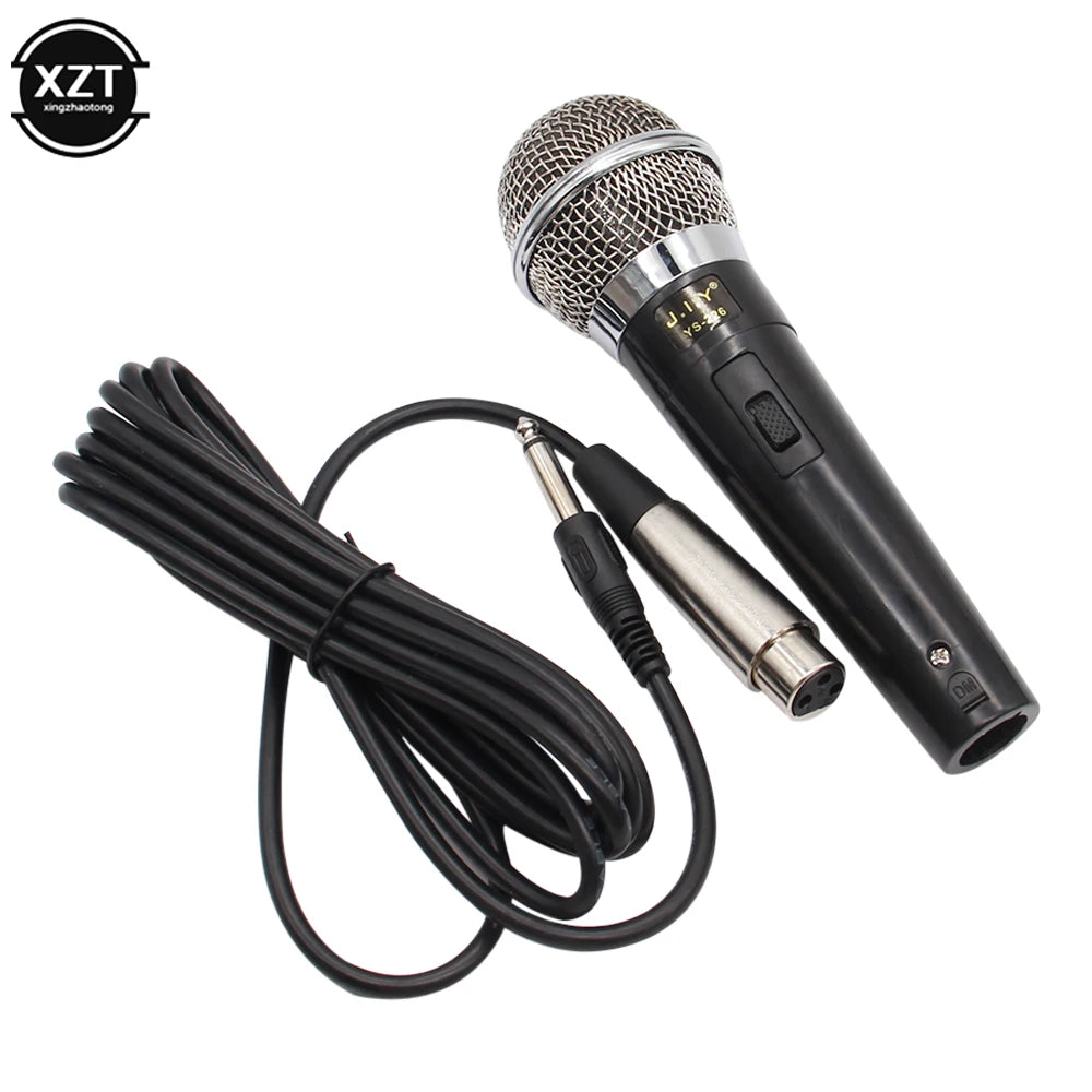 PCMicrophone Handheld Professional Wired Dynamic Microphone Clear Voice Mic