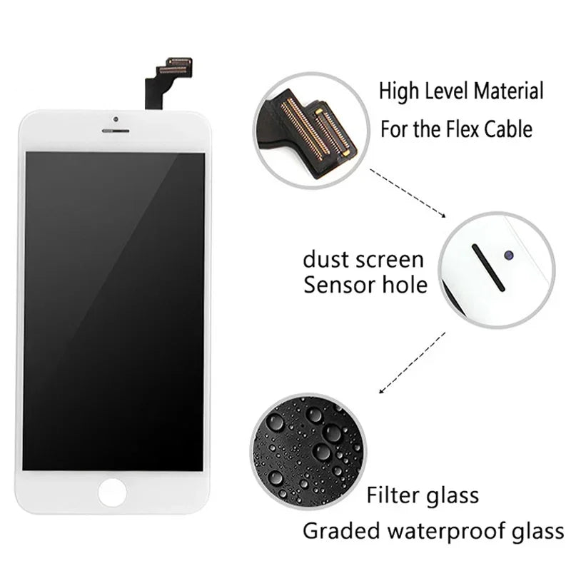 Gtooza_ iPone 5 5S screen LCD display replacement iPhone 5 5S Screen Digitizer  iPhone 5 5S LCD screen assembly Replacement gtooza.com