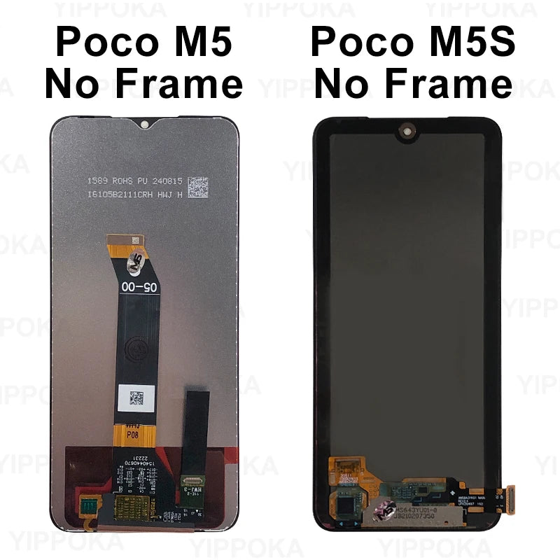 Gtooza_ Xiaomi Poco M5 LCD M4 5G Display Touch Screen  Xiaomi Poco M5S LCD 22041219PG Digitizer Assembly 22071219CG Replacement gtooza.com