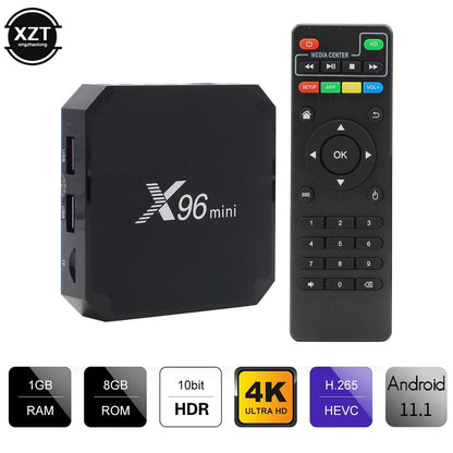 PCOriginal X96 mini Android 10 Smart TV Box h313 Quad Core 1GB 8GB Dual WiF