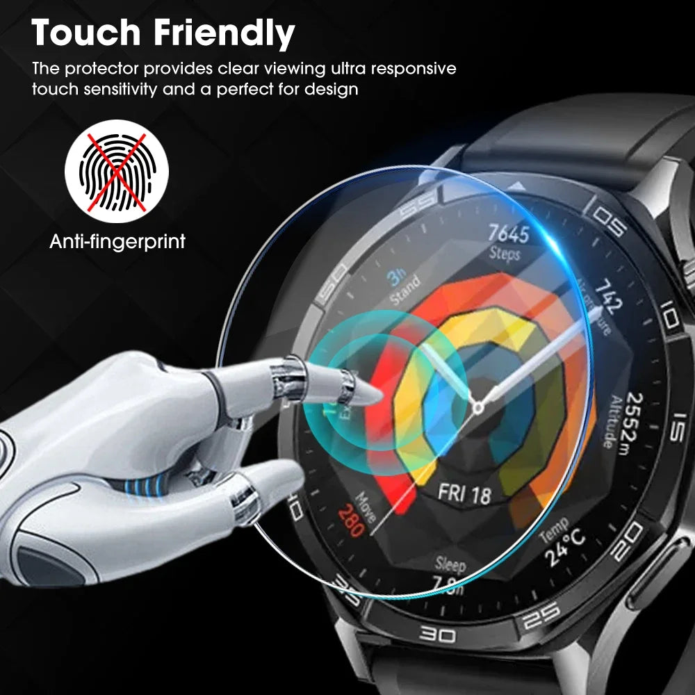 Screen Protector Glass  Huawei Watch GT5 46mm 41mm Scratch Resistant HD Protective Glass Film  Watch GT 5 Accessories