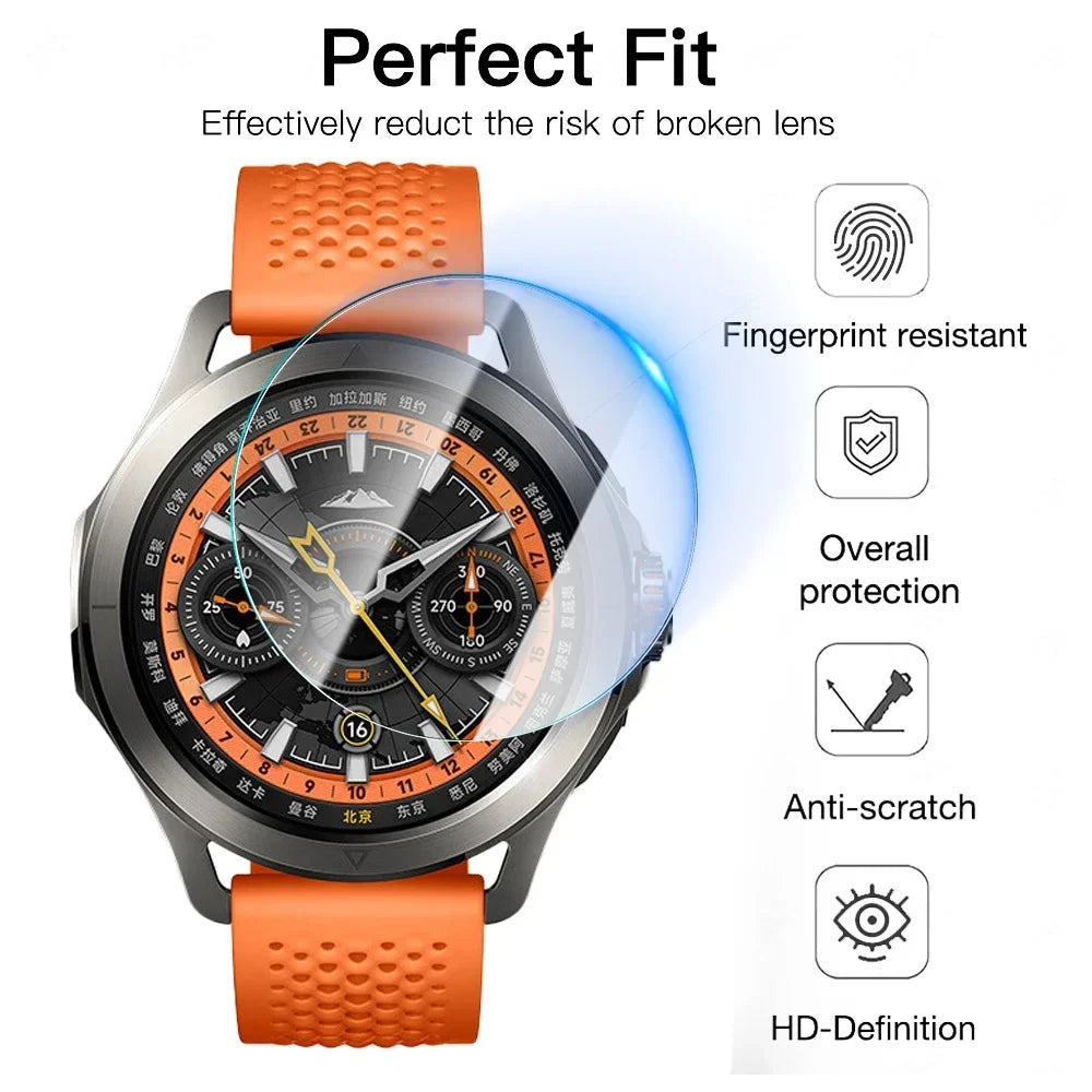 Screen Protector  Xiaomi Watch S4 Sport HD Anti-scratch Full Coverage Tempered Glss Protective Films  Xiaomi S4 Sport