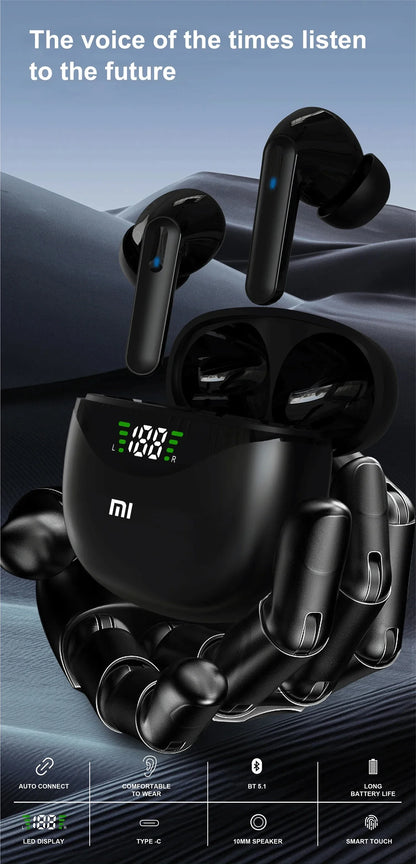 PCXiaomi Wireless Bluetooth Headphone Sport Waterproof 9D Stereo Headsets L